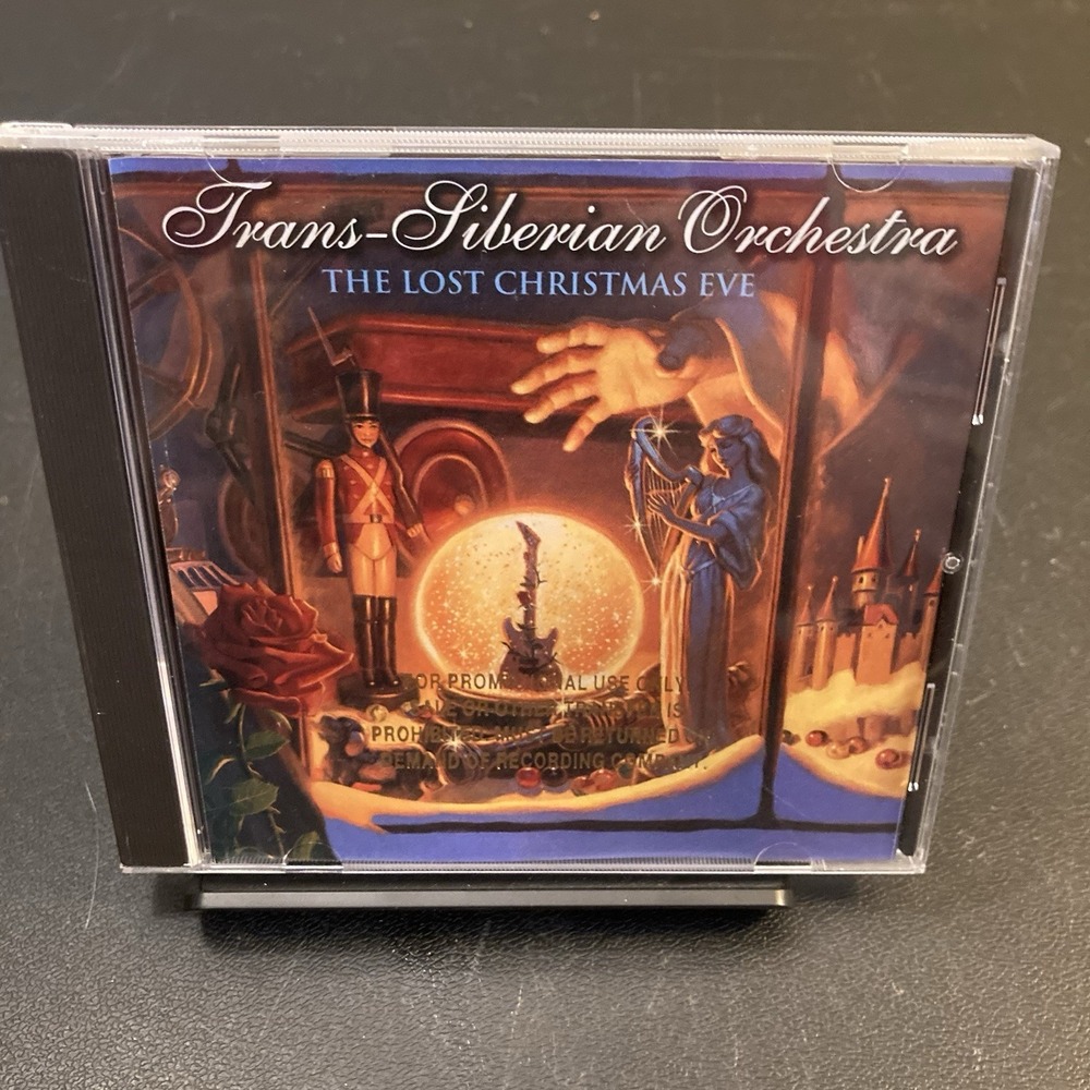 Trans-Siberian Orchestra Lost Christmas Eve MULTI-TRACK Promo CD Rare Foil Stamp